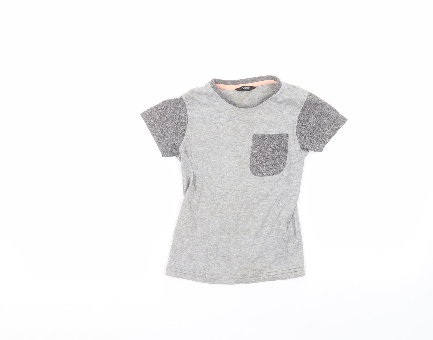 George Boys Grey   Basic T-Shirt Size 3-4 Years