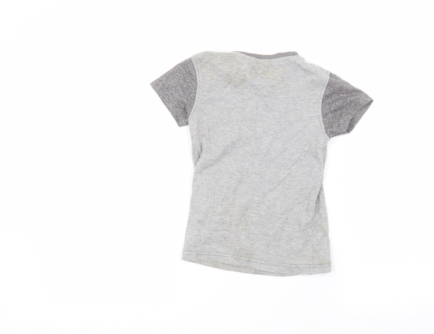 George Boys Grey   Basic T-Shirt Size 3-4 Years