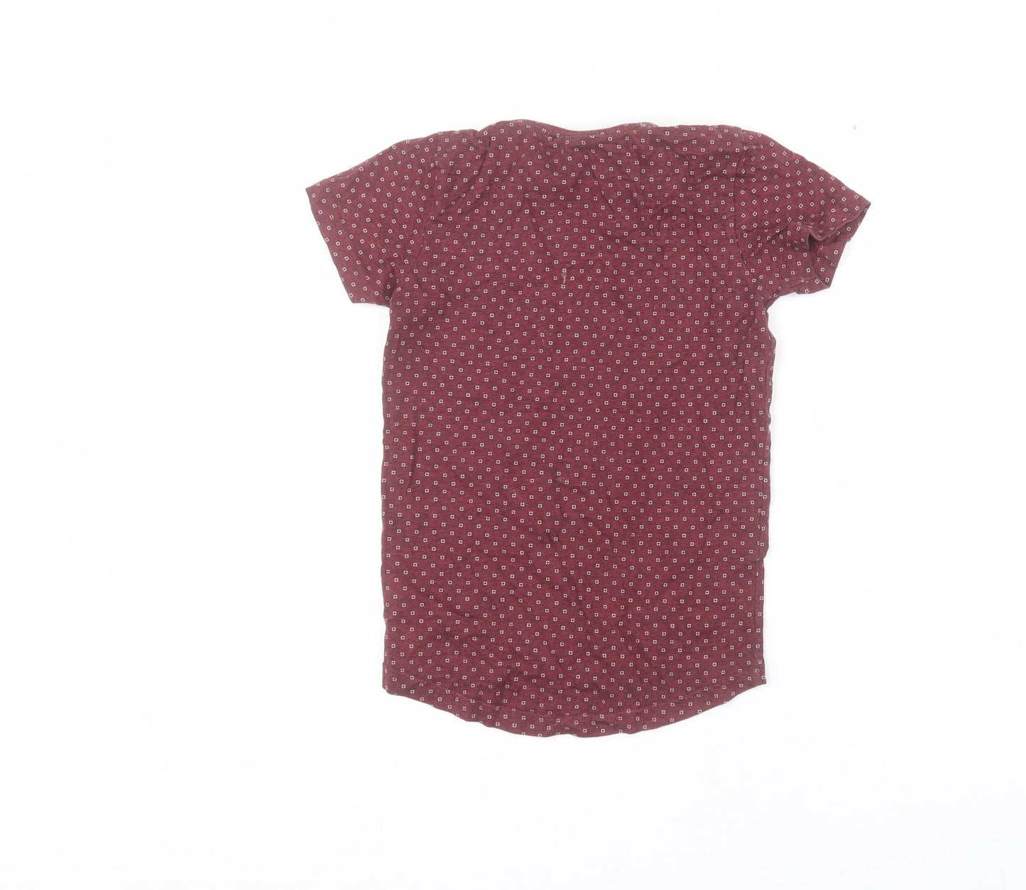 NEXT Boys Red Polka Dot  Basic T-Shirt Size 7 Years