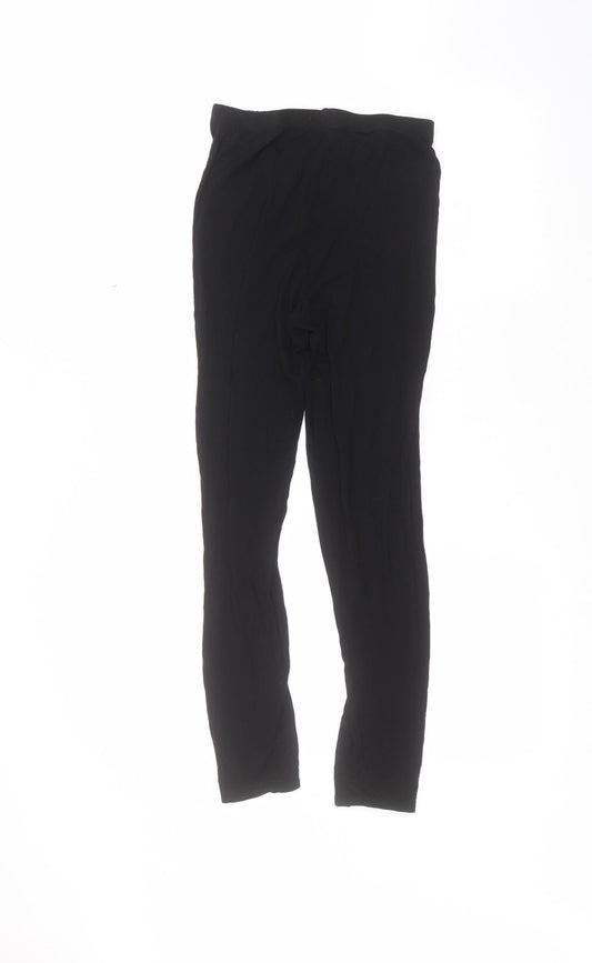 Boohoo Womens Black   Sweatpants Trousers Size L L23 in