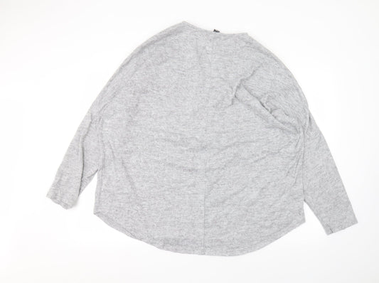 Preworn Womens Grey   Pullover Jumper Size 22