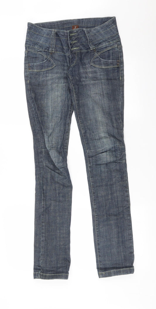 T 23 Womens Blue   Straight Jeans Size 26 L33 in
