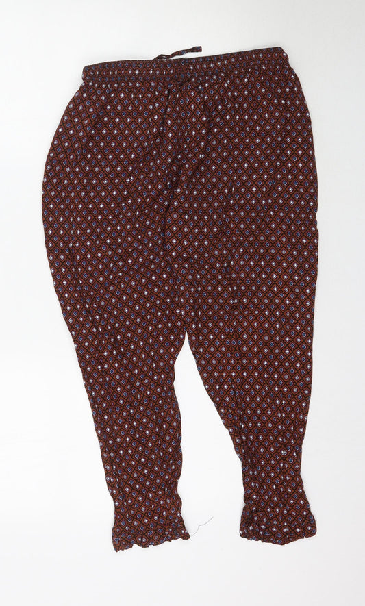 Preworn Womens Multicoloured   Trousers  Size L L24 in