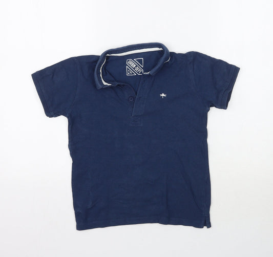 Matalan Boys Blue   Pullover Polo Size 8 Years