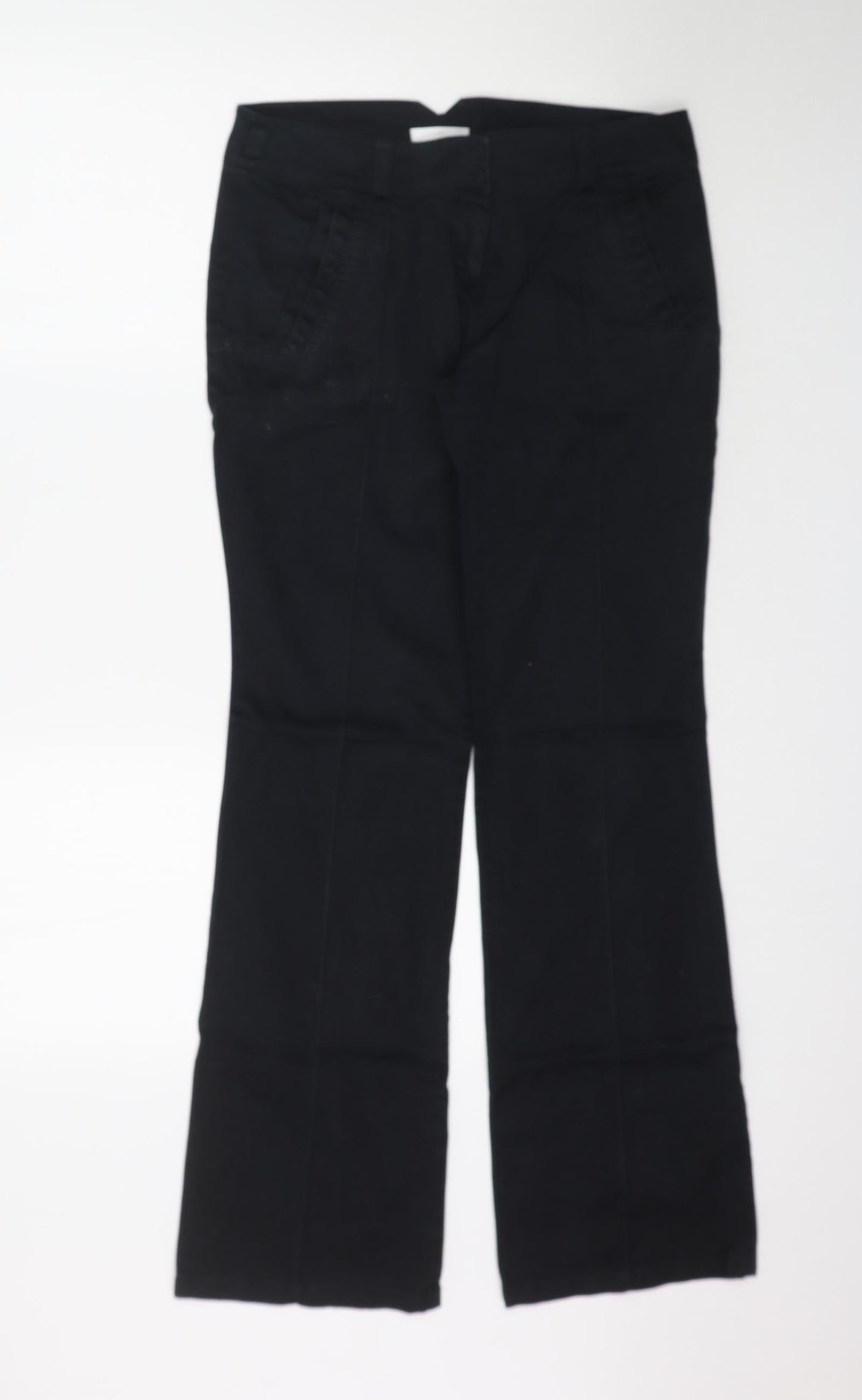 Promod Womens Black   Trousers  Size 10 L32 in
