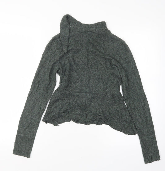 H&M Womens Green  Knit Pullover Jumper Size S