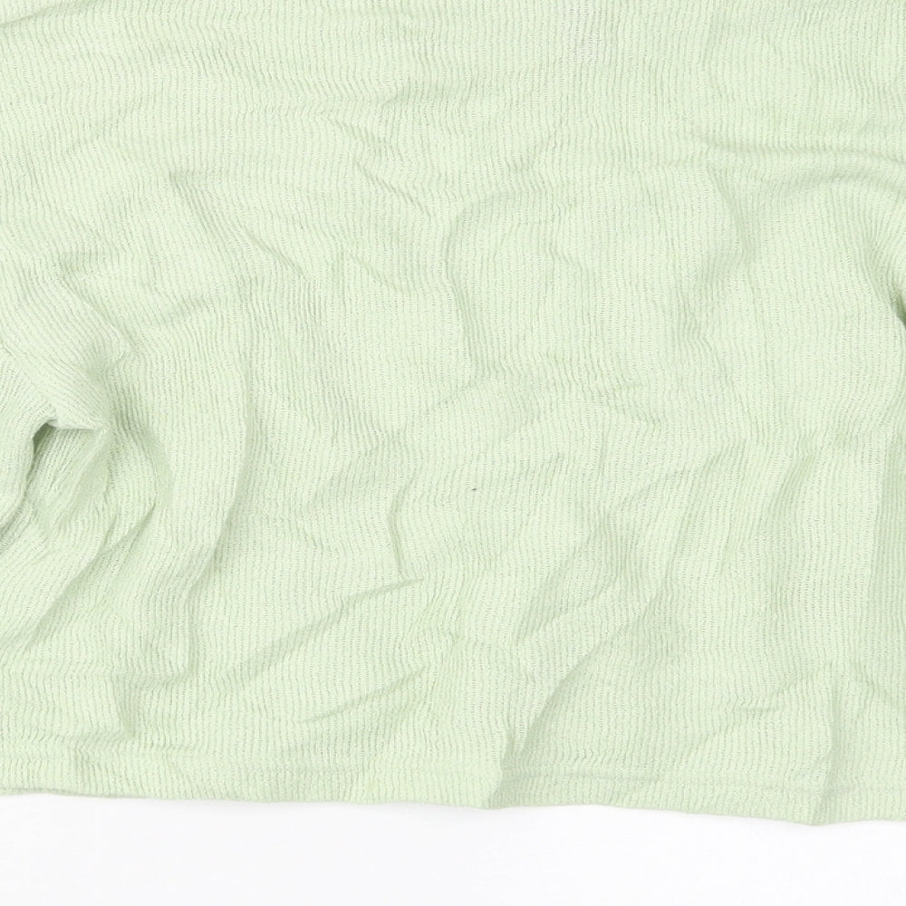 Divided by H&M Womens Green   Pullover Jumper Size XS