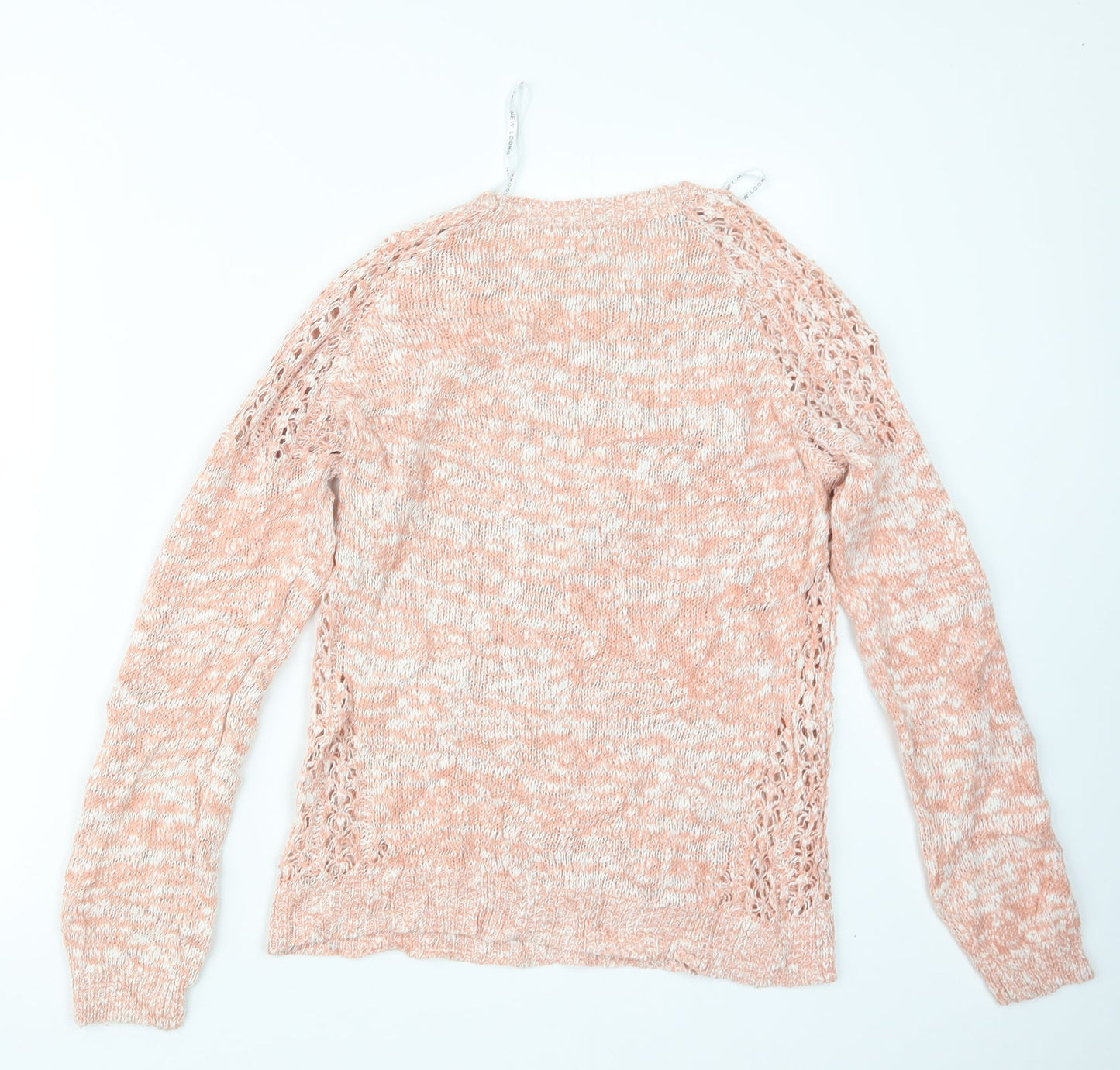 New Look Womens Pink  Knit Pullover Jumper Size 12