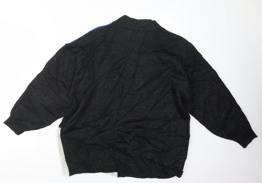 Shenanigans Womens Black   Pullover Jumper Size M