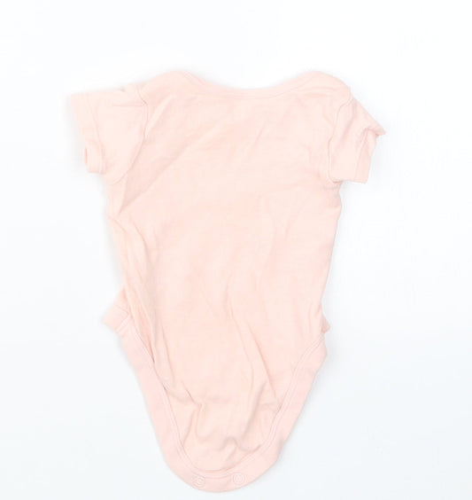 George Girls Pink   Babygrow One-Piece Size 0-3 Months
