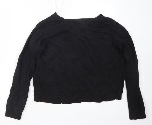 FOREVER 21 Womens Black   Pullover Jumper Size M