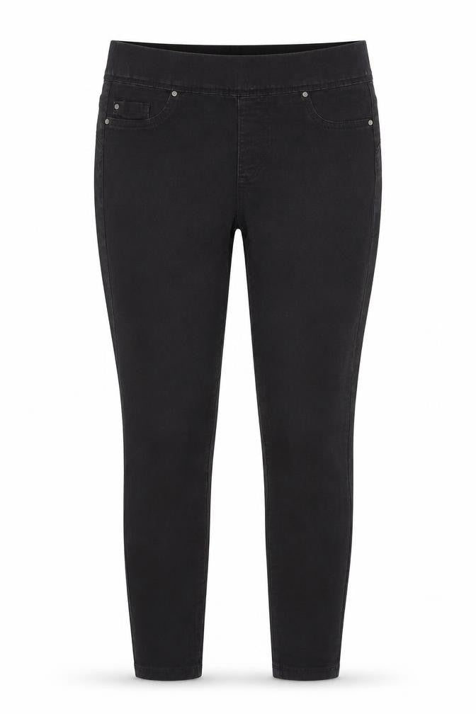 Denim Co.  Womens Black  Denim Jegging Jeans Size 12 L26 in