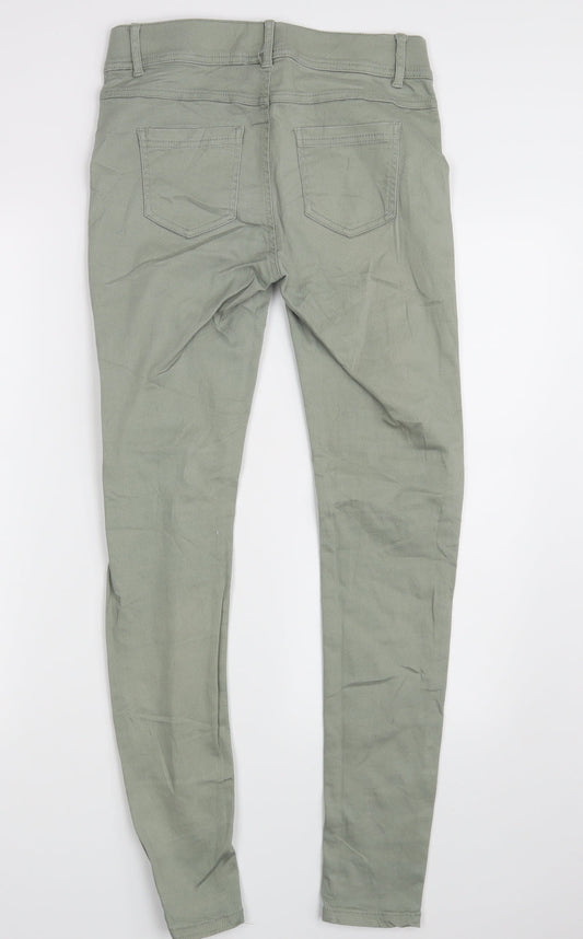 Ever. Me Womens Green  Denim Jegging Jeans Size S L30 in