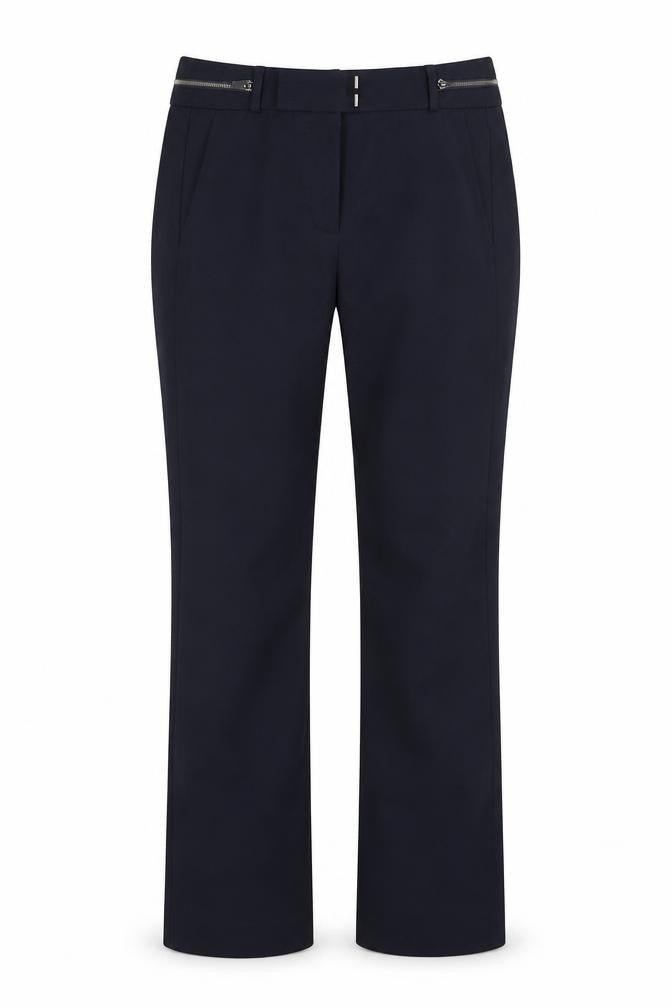 M&S Womens Blue   Trousers  Size 8 L30 in