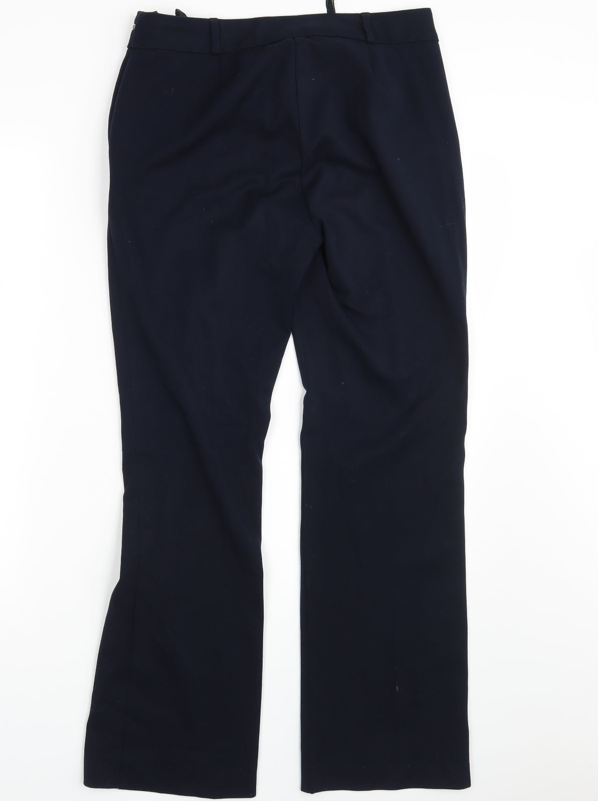 M&S Womens Blue   Trousers  Size 8 L30 in