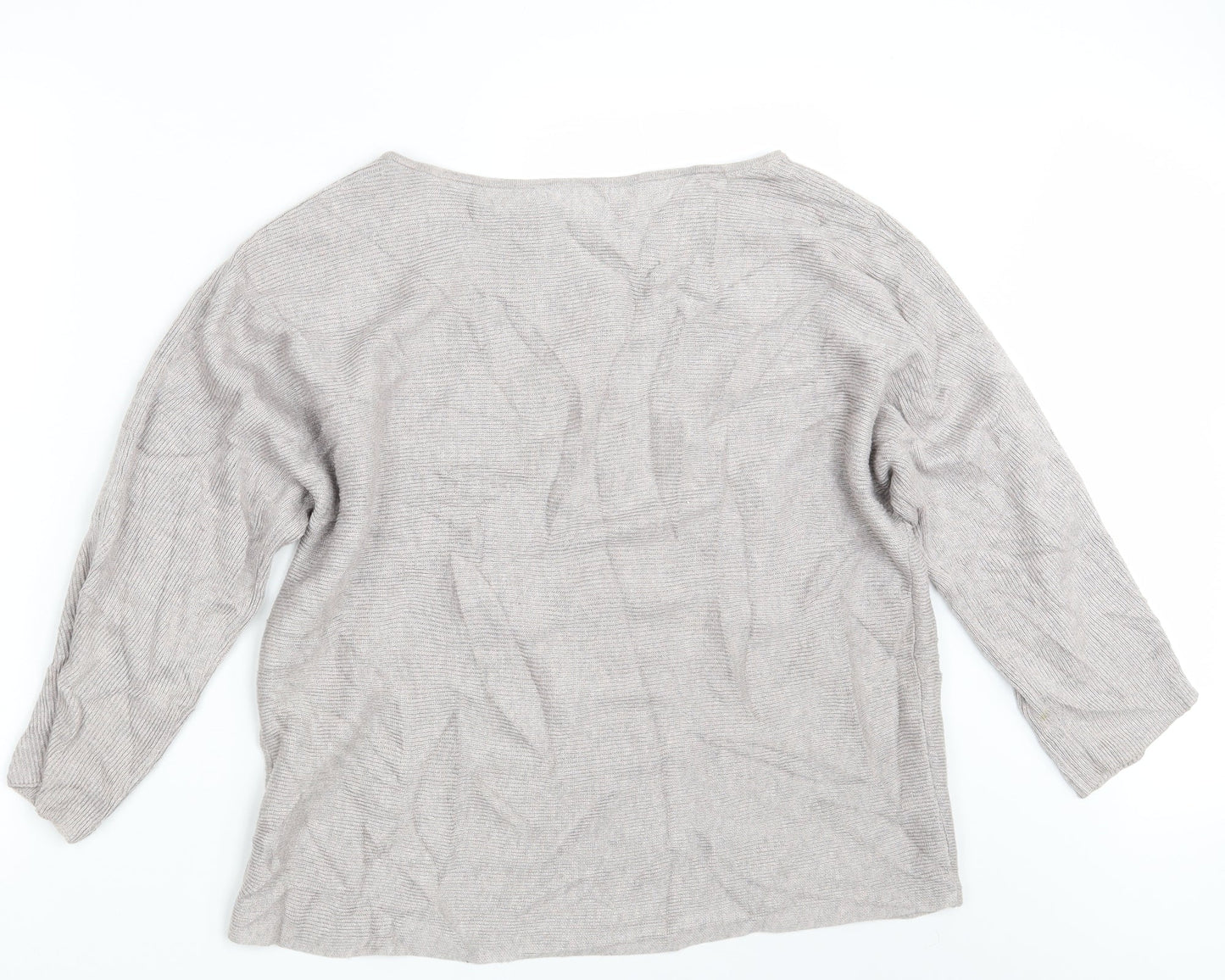 H&M Womens Purple  Knit Pullover Jumper Size M
