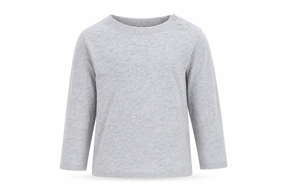 Lulipu Baby Grey   Basic T-Shirt Size 12 Months