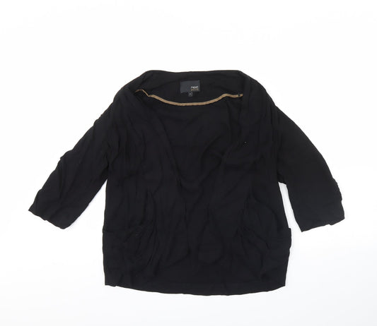 NEXT Womens Black   Jacket  Size 10