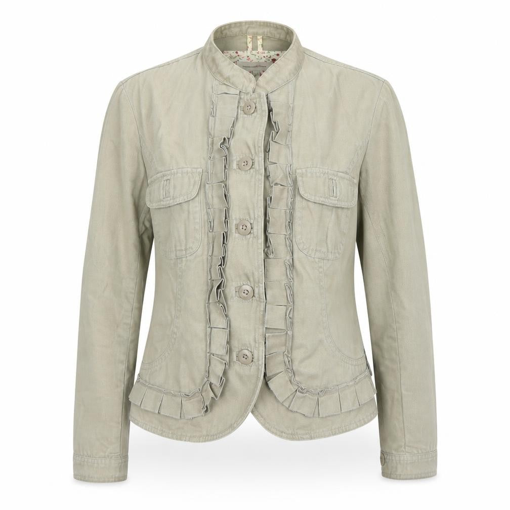 Debenhams Womens Beige   Overcoat Coat Size 12