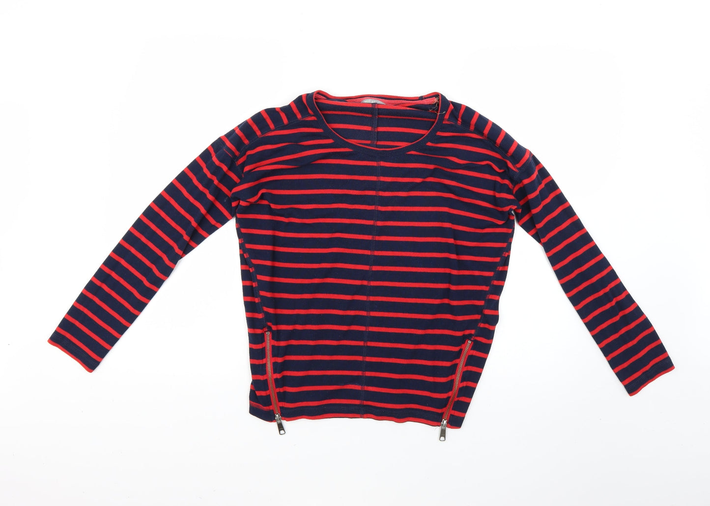Marks and Spencer Womens Multicoloured Striped  Pullover Jumper Size 12