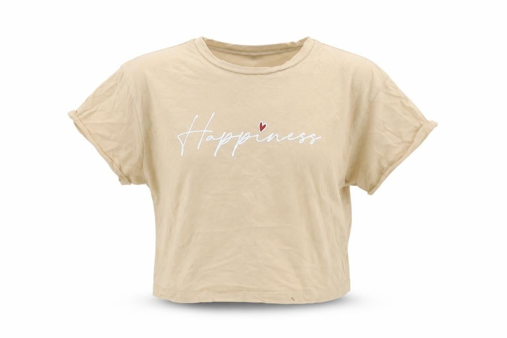 New Look Girls Beige   Basic T-Shirt Size 9 Years