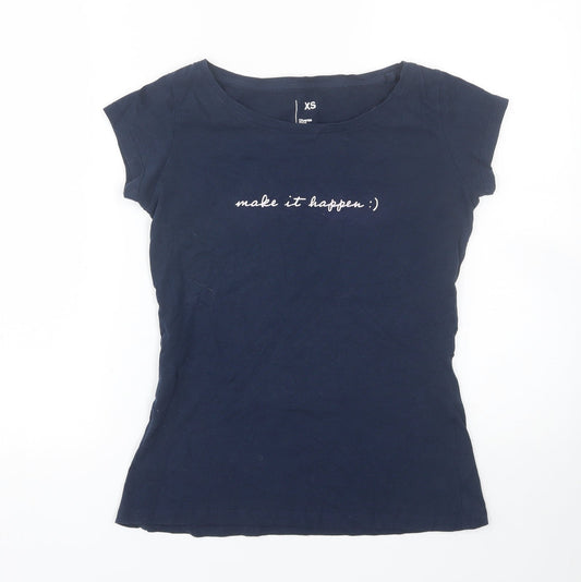 Diverse RED line Womens Blue   Basic T-Shirt Size XS