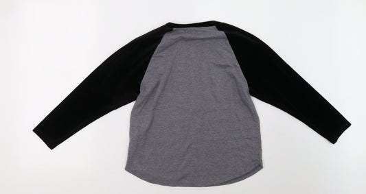 FOREVER 21 Womens Grey   Pullover Sweatshirt Size S