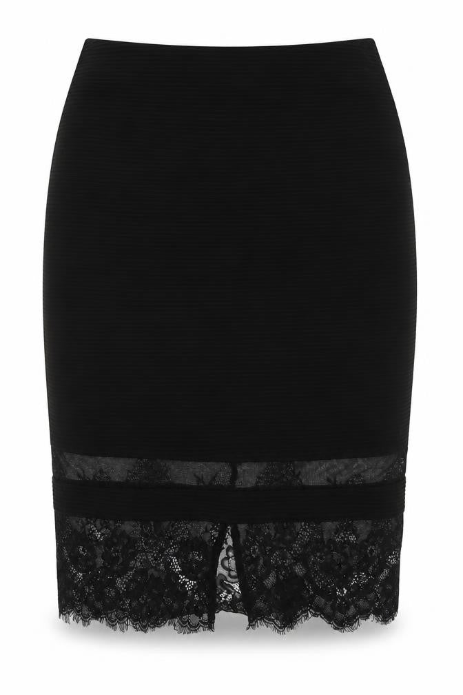 Cream Womens Black   A-Line Skirt Size S