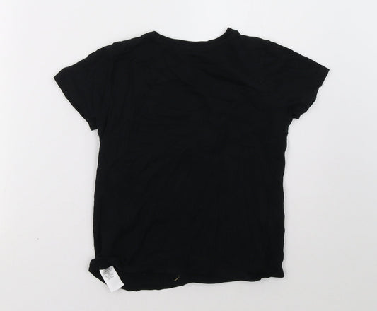 Primark Boys Black   Basic T-Shirt Size 8-9 Years