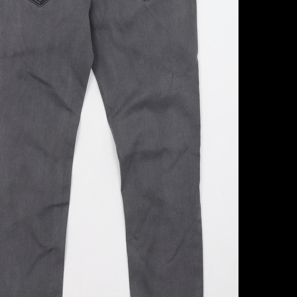 by very Womens Grey   Skinny Jeans Size 10 L28 in