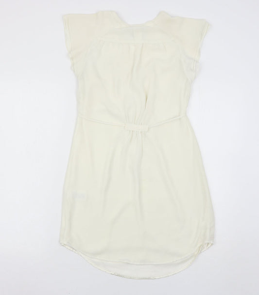 H&M Womens White   Mini  Size 6