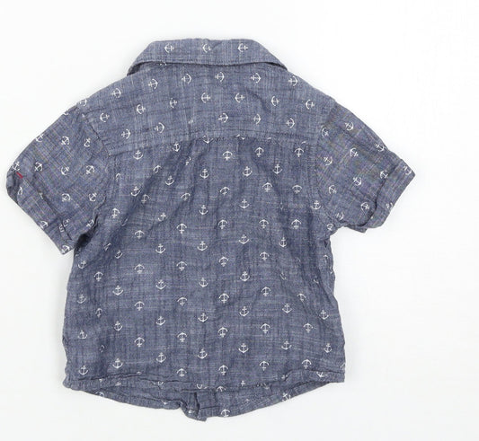mini rebel Boys Blue   Basic Casual Size 9-12 Months