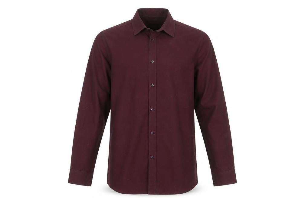 F&F Mens Purple    Dress Shirt Size 15  - Tailored fit