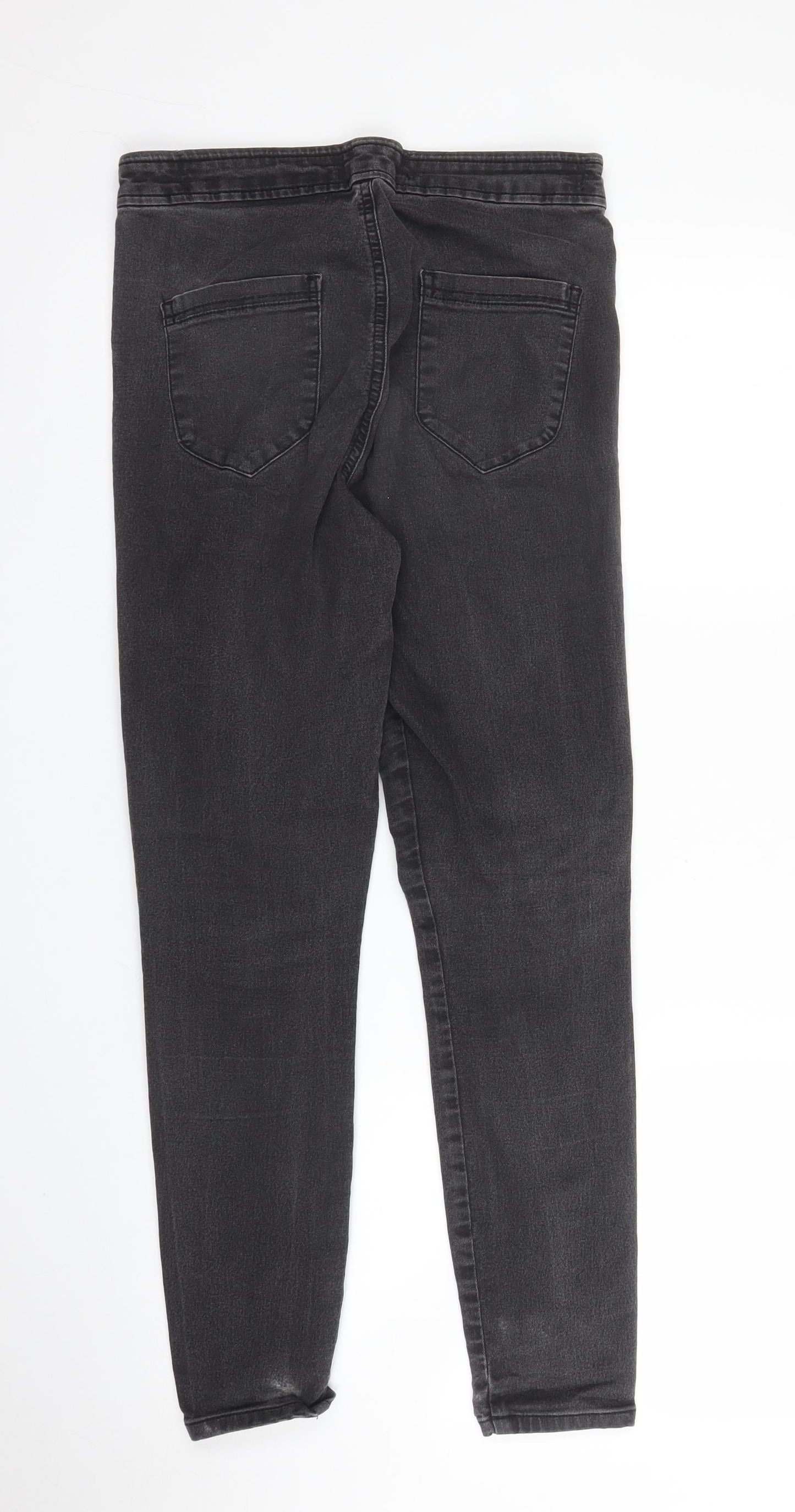 ASOS Womens Grey  Denim Skinny Jeans Size 30 in L30 in
