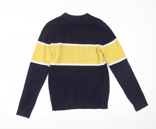 H&M Mens Blue   Pullover Jumper Size XS