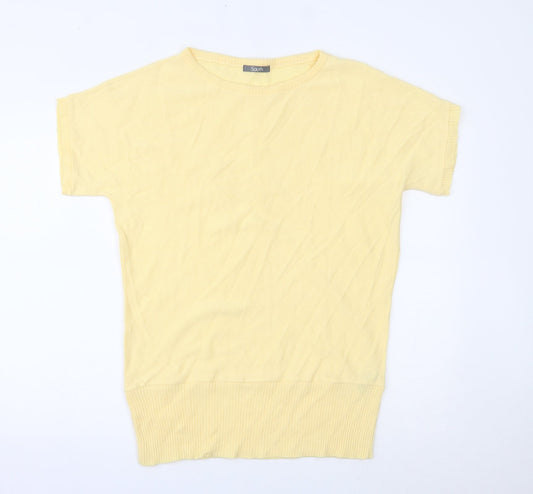 South Womens Yellow   Basic Blouse Size 12