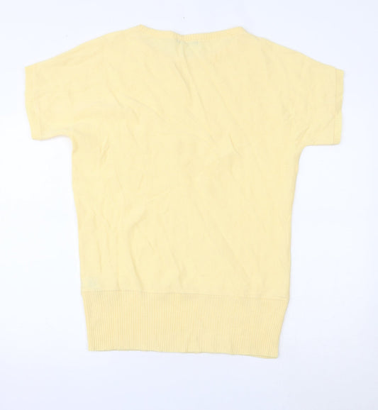 South Womens Yellow   Basic Blouse Size 12