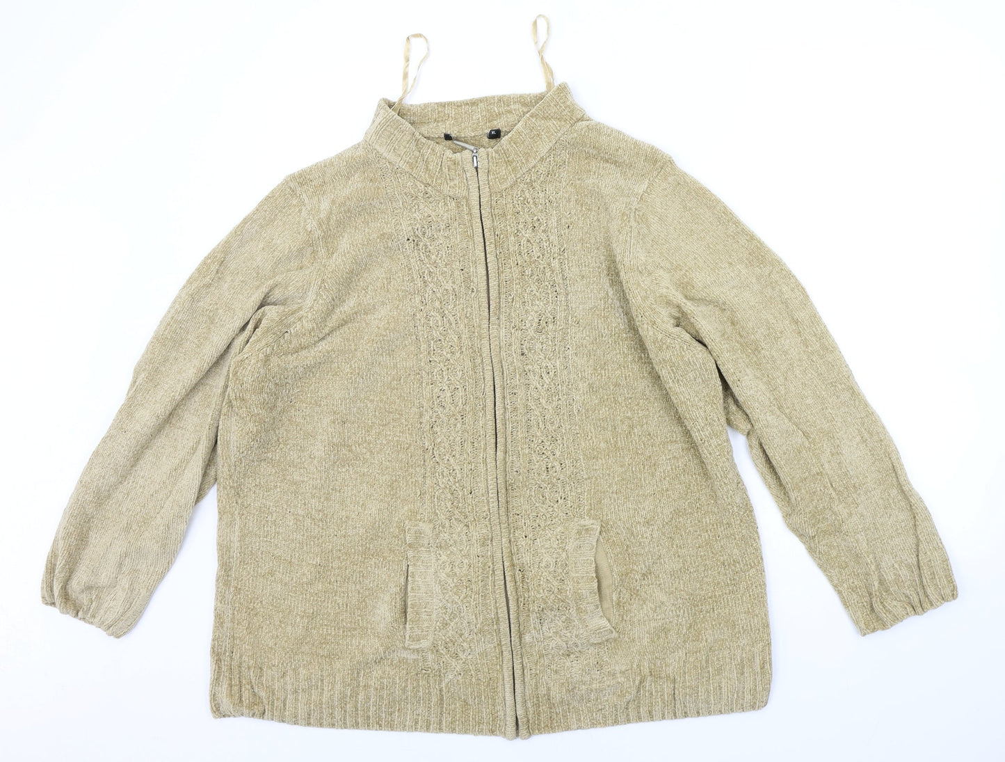 Preworn Womens Beige   Jacket Coat Size XL