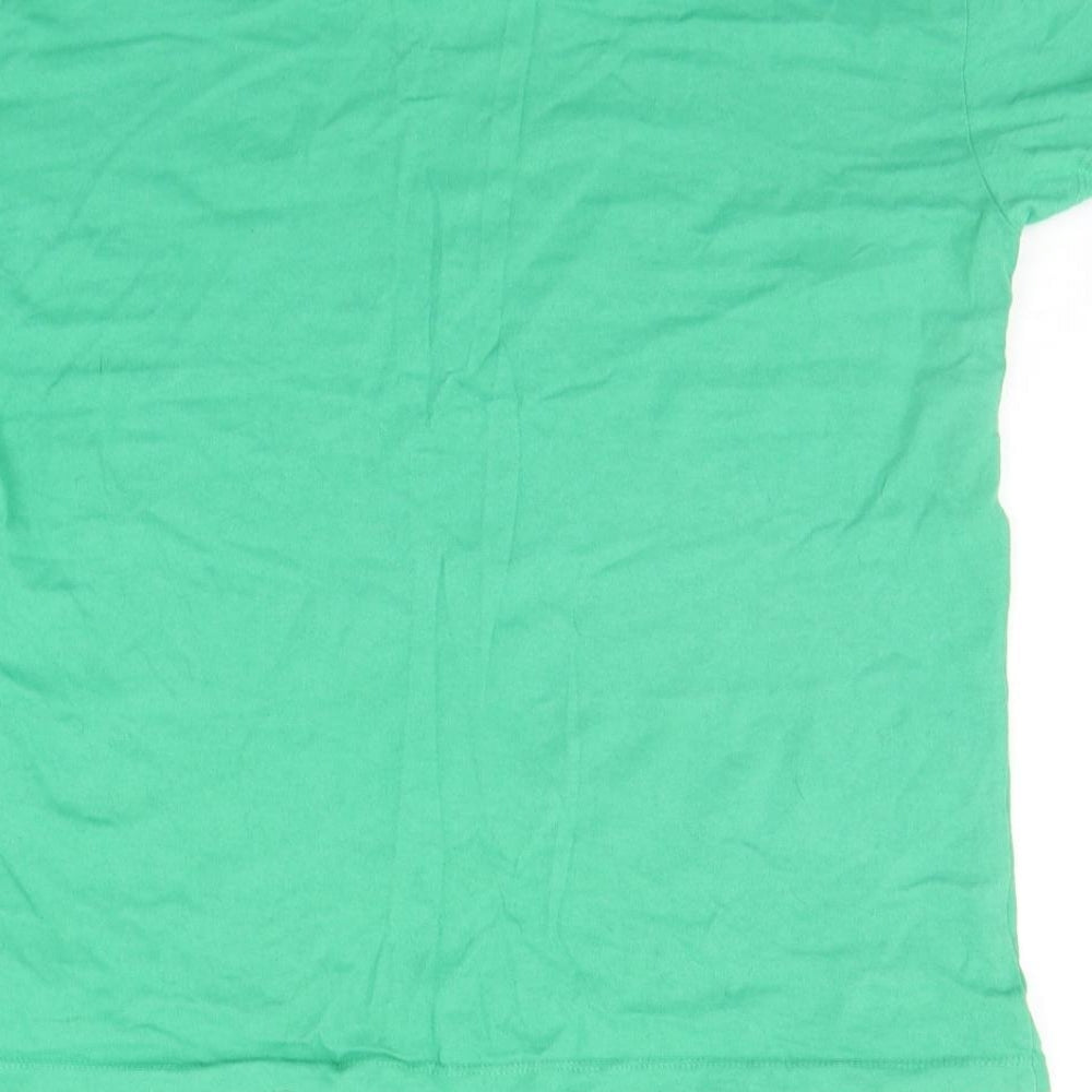 Pull&Bear Womens Green   Basic T-Shirt Size L
