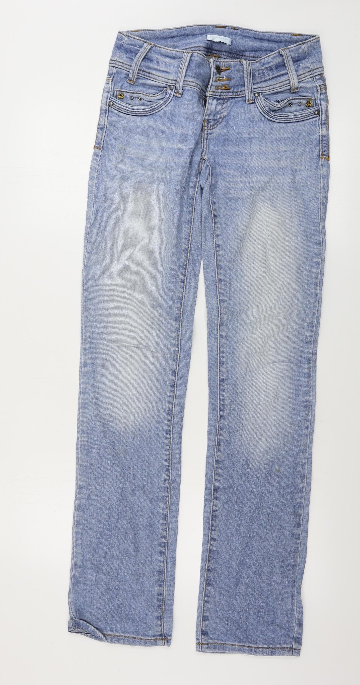 Promod Womens Blue   Straight Jeans Size 32 in L30 in