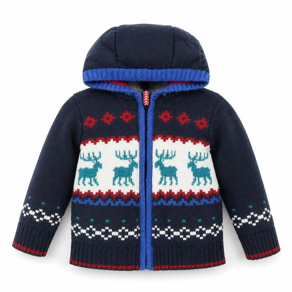 M&Co Boys Blue   Jacket Coatigan Size 9-12 Months