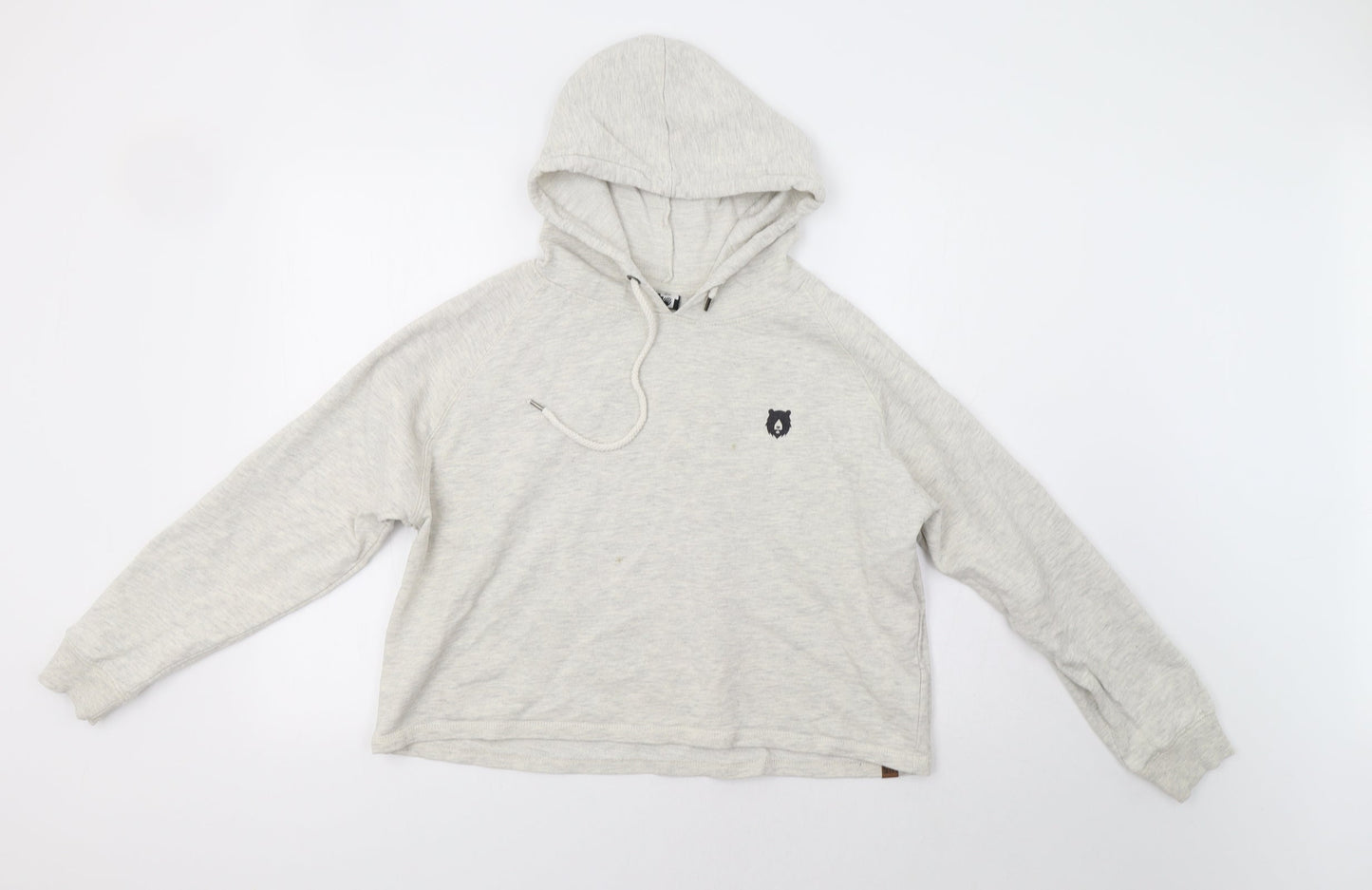 Hi5 Womens Grey   Pullover Hoodie Size S