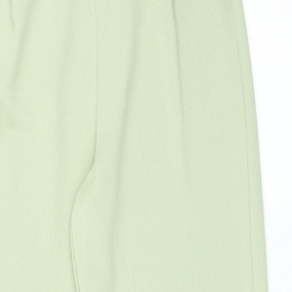 Preworn Womens Green   Trousers  Size 12 L28 in