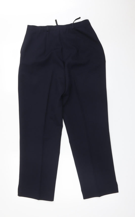 Preworn Womens Blue   Trousers  Size 12 L26 in