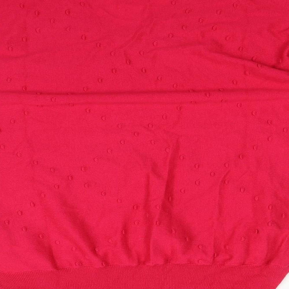 NEXT Womens Pink Polka Dot  Basic T-Shirt Size S