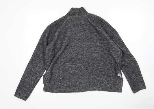 Zara Womens Grey   Pullover Jumper Size S