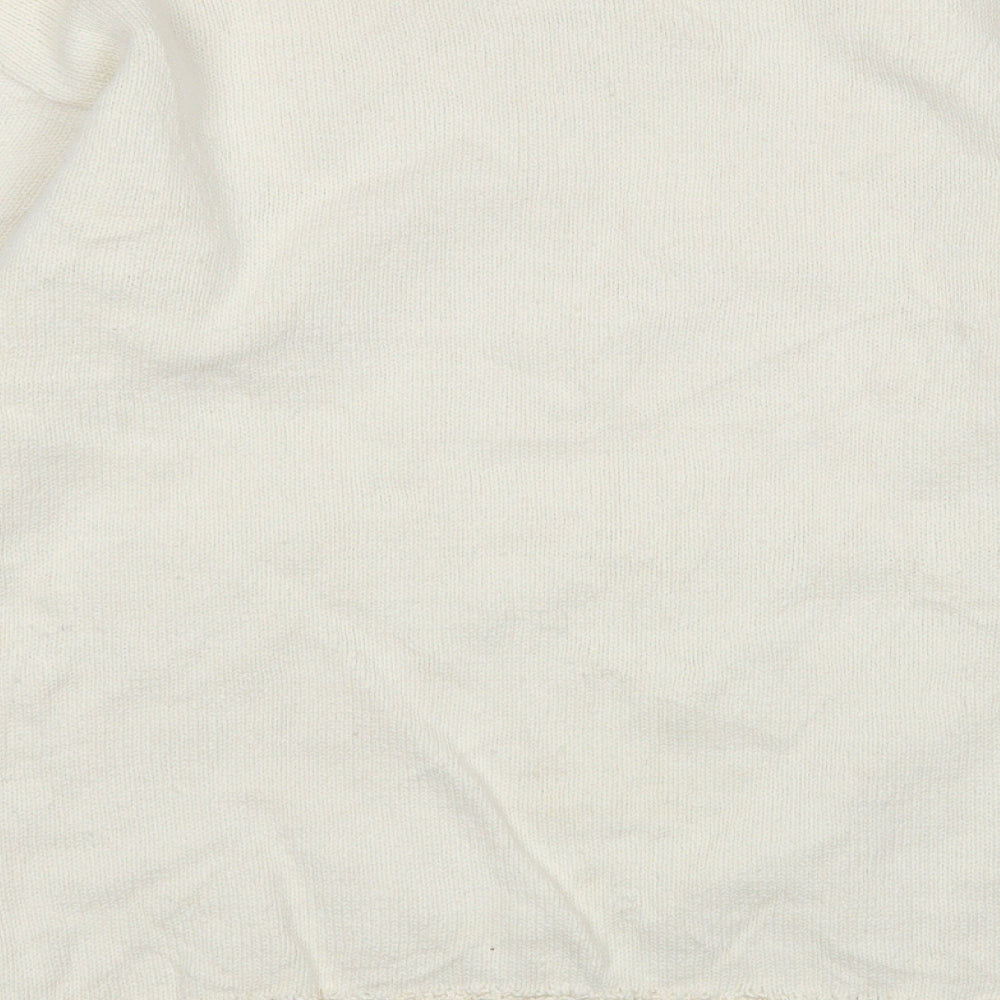 Partners Womens Ivory   Pullover Jumper Size M
