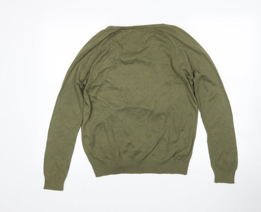 Preworn Womens Green   Pullover Jumper Size 10