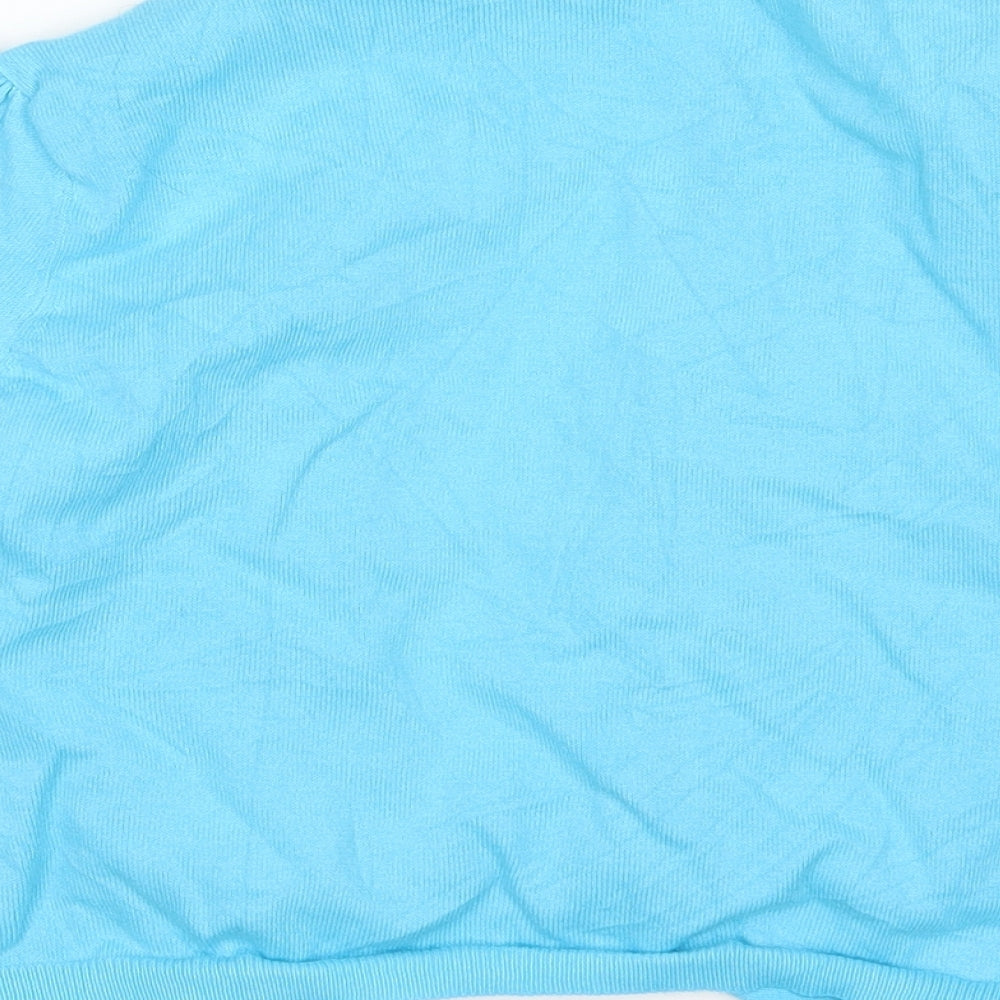 New Look Womens Blue   Cardigan Jumper Size 14
