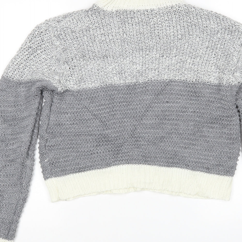 SheIn Womens Multicoloured   Pullover Jumper Size S